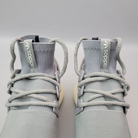 Adidas Tubular Doom PrimeKnit Grey S74920 Hightop Reflective Mens Size 6 - Picture 4 of 8